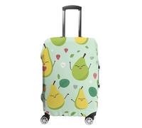NQLYUT Luggage Cover Elastic Suitcase Cover Anti-Scratch Suitcase Covers Travel Cartoon Pears Luggage Covers Luggages Protector for Travel Adult Luggages Decorative 18-32 Inch, Cartoon Pears, Small,