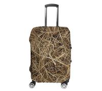 NQLYUT Luggage Cover Elastic Suitcase Cover Anti-Scratch Suitcase Covers Travel Hay Texture Photo Luggage Covers Luggages Protector for Travel Adult Luggages Decorative 18-32 Inch, Hay Texture Photo,