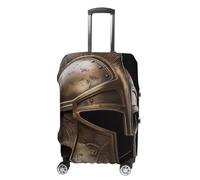 NQLYUT Luggage Cover Elastic Suitcase Cover Anti-Scratch Suitcase Covers Travel Spartan Warrior Helmet Luggage Covers Luggages Protector for Travel Adult Luggages Decorative 18-32 Inch, Spartan