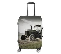 NQLYUT Luggage Cover Elastic Suitcase Cover Anti-Scratch Suitcase Covers Travel Tractor Agriculture Tranquil Luggage Covers Luggages Protector for Travel Adult Luggages Decorative 18-32 Inch, Tractor