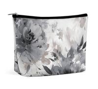 NQLYUT Makeup Bag Portable Cosmetic Bag A Few Animal Toiletry Bag Makeup Organizer Case Large Capacity Zipper Pouch Travel Toiletry Pouch for Women Men, Hand Drawn Ink Painting, One Size, Art Deco