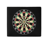 NQRXADCRT Dart Board Numbers Sports Bifold Wallet Slim Card Holder Purses Coin Pocket for Mens Womens