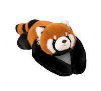 NQXORA Hug a Lumps Weighted Teddy Bear, Adult Anxiety Relief & Sleep Aid, Soft Plush Huggable Pillow for Stress & Comfort(Red Panda,45CM)