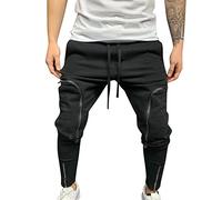 NQyIOS Baggy Pink Sweatpants White Joggers Mens Jogging Jacket Mens Mens Trousers Casual Big and Tall Men Lounge Pants 4X Stretch Jean Shorts for Men UK Size Xmas Gift