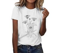 NQyIOS Blouses for Women UK, Vest top Women Ladies 100% Cotton V- Neck Union Jack Dresses for Women UK Black Vest Tops for Women Tops