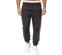 NQyIOS Brown Sweatpants Sherpa Lined Joggers Womens Boys Black Tracksuit Bottoms Men Trousers Casual Polyester Genie Pants Men Loose fit Jeans for Men UK Size Xmas Gift