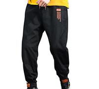 NQyIOS Ladies Sweatpants high Waisted Joggers Women Jogging Bottoms Men Trousers Dress Pants Big Tall Sauna Suit for Men Pants Jeans Slim fit for Men UK Size Xmas Gift Black