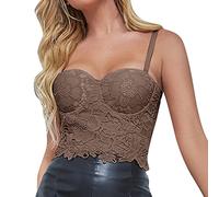 NQyIOS Ladies T Shirts, Womens Overlap Ruffle Sleeve V Neck Elastic Mesh Blouse Loose Flowy Tunic Tops