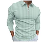 NQyIOS Men's Breathable Quick Dry Golf Polo Shirt Summer Outdoor Lightweight Short Sleeved Shirts Active Wear Men Tops Quick Dry Polo Shirts Mens Men s Pyjamas Tops Tops (Light Green, M)