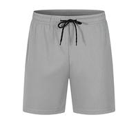 NQyIOS Mens Cotton Sweat Shorts Quick Dry Gym Athletic Workout Short Shorts for Men with Liner and Zipper Pockets Mens Wide Leg Loose Fit Dress Slacks Legging Shorts
