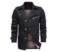 NQyIOS Men's Fleece Zip Tops Golf Pullovers for Men 1/4 Zip Men's Long Sleeve Shirt Mens Sweaters Fall Leather Jacket Mens Zip Hoodie Men Xmas Jumper Mens Gilet for Men (Black, M)