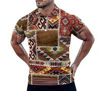 NQyIOS Mens Golf Shirt Short-Sleeve Zip Up Athletic Collared T-Shirt Quick Dry Polo Shirt Solid Color Pique Jersey Golf Shirt Regular Fit Mens Hawaiian Shirts Short Sleeve Workout Shirts Khaki
