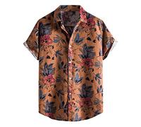 NQyIOS Mens Shirts Short Sleeve Comfort Mens Black T Shirt Short Sleeves V Neck Running Tops for Men UK Flower Hawaiian Shirts for Men Performance Fit Boys Undershirts Tunic Tank Tops