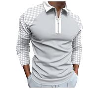 NQyIOS Men's Short Sleeve Golf Polo Shirt Outdoor Classic Slim Fit Camping Top Lightweight Breathable Quick Dry Top Big and Tall Shirts for Men Sales Clearance Golf Shirt Top White