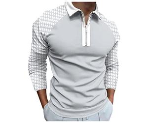 NQyIOS Men's Short Sleeve Golf Polo Shirt Outdoor Classic Slim Fit Camping Top Lightweight Breathable Quick Dry Top Big and Tall Shirts for Men Sales Clearance Golf Shirt Top White