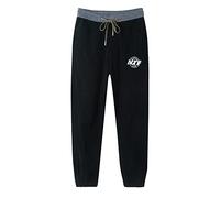 NQyIOS Mens Trousers Sweatpants Mens Joggers Loose fit Ladies Jogging Bottoms Size 14 Men Trousers Sports Stacked Pants Men Super Skinny Jeans for Men UK Size Xmas Gift Black