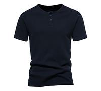 NQyIOS Short Sleeve Shirts Men Lightweight Orange T Shirt Short Sleeves Round Neck Running Tops for Men UK Geometric Grandad Shirts for Men Loose Fit Workout Shirts T Shirts Blouse
