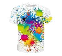 NQyIOS Stretch Mens Gym, Running, Training T Shirt - Gym Tops for Men, Running Top Men, Gym T Shirts Men Octoberfest Shirts for Men Basketball Tops for Men Clearance (White, L)