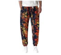 NQyIOS Sweatpants Women Thermal Joggers Women Christmas Pyjama Bottoms Unisex Casual Trousers for Men Loose fit Baggy Pants for Men Jeans for Men Straight fit UK Size Xmas Gift Watermelon Red