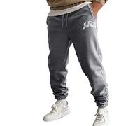 NQyIOS Sweatpants Womens Baggy Slim fit Joggers Navy Jogging Bottoms Boys Trouser Tapered Pants Big and Tall Regular fit Jeans for Men UK Size