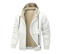 NQyIOS thick jumpers for men uk 1/2 Zip Pullover Mens designer t shirts men sweaters men wool sleeveless jacket full zip hoodie mens sweatshirts designer mens trench coat long （White, M