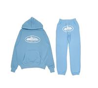 NQyIOS Tracksuit Mens Full Set Tracksuits Y2K Jogging Suit London Sweatsuit 2 Piece Autumn Light Tracksuit Sports Suit Unisex Jogging Suit Set with Hoodie and Sweatpants