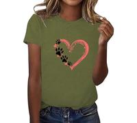 NQyIOS Valentine Women Shirts Valentines Long Sleeve Shirts for Women Heart Long Sleeve Shirt Women Casual Cute Love T-Shirts His and Hers Funny T Shirts His and Her Xmas T Shirts Tshirt (Blue, L)