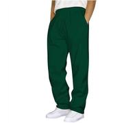 NQyIOS White Sweatpants Women White Joggers for Men Jogging Trouser Loose Trousers with Lining Sherpa Lined Pants Mens Stretch Jeans Men Slim fit Mens Black Shorts (Green, S)