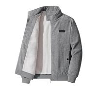 NQyIOS windproof golf jumpers Mens Quilted Pullover mens dress shirts mens sweater large running jacket mens designer hoodies for men uk christmas sweatshirt mens overhead jacket （Grey, XL