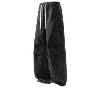NQyIOS Winter Warm Sweatpant Black Joggers Mens hi vis Tracksuit Bottoms Men Trousers Wool Men's Big & Tall Dress Pants Men Skinny Jeans Stretch Slim fit UK Size