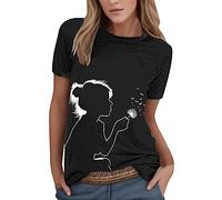 NQyIOS Womens Tank Tops, Casual Off The Shoulder Lace Regular Fit Tops V-Neck Shirt Tops Business Office Top Ladies Loose Shirt Blouse Workout Tops for Women UK T-Shirts A-Black