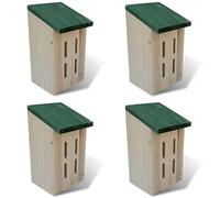 Nqyjm Butterfly House 14 x 15 x 22 cm Set of 4