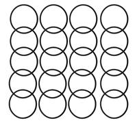 NR83A 877-368 O-Ring Piston Fit for Hitachi Superior Parts NR83A3 NR83A3 (S) NV75AG NR90AC2 NV75A NV65AC NR65AK NV83A2 NV83A 83AA2 NR83AA NR83A2 NR83A2(S) Framing Nailers (20/Pack)
