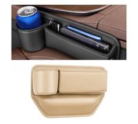NRAAUEPO Car Seats Gap Organizer Storage Box for L&exus Is200 IS250 2015-2021 Car Leather Cup Holder Gap Bag Seats Gap Filler Organizer Interior Accessory