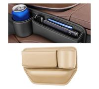 NRAAUEPO Car Seats Gap Organizer Storage Box for Merc&edes B&enz A-Class A160 2010-2015 Car Leather Cup Holder Gap Bag Seats Gap Filler Organizer Interior Accessory
