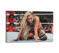 NRBCZZNZ Liv Morgan Poster_auto_x2 Canvas Wall Art Decor Living Room Modern Family Bedroom 12x18inch(30x45cm) Frame-style