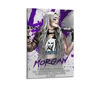 NRBCZZNZ Wrestler Liv Morgan Cool Poster Canvas Wall Art Decor Living Room Modern Family Bedroom 12x18inch(30x45cm) Frame-style