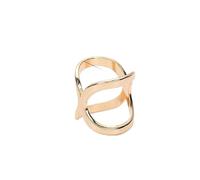 NRBMZYEN Cross Scarf Clip Cross Scarf Clip X Shape Metal Brooches for Women Hollow Bow Scarves Buckle Holder Shawls Jewelry Clothing Accessories(Rose Gold 1.8cm)