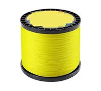 NRBMZYEN Fishing Line Braided Fishing Line 12 Strands(Yellow,1000m-X12-1.0)