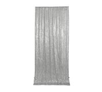 NRBMZYEN Wedding Backdrop Sequin Backdrop Curtain Wedding Ceremony Glitter Shimmer Fabric Dark Gold Backdrop Drapes(Slive,2PCS 60X300CM)