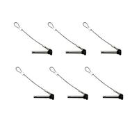 NRC&XRC Stainless Bimini top Dia 3/16" Pull pins Length 1.5", Usable Length 1", Bimini Top Pin, Marine Hardware Bimini Top Pin, Marine Hardware 6 Pack