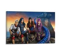 NRCKMIHRAE Descendants 1 Movie Poster Poster Decorative Painting Canvas Wall Posters And Art Picture Print Modern Family Bedroom Decor Posters 08x12inch(20x30cm)