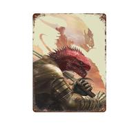 NRCKMIHRAE Game Divinity Original Sin 2 Poster Wall Decor Art Metal Tin Poster Modern Home Decor Art Metal Poster Home Bar Shop Decorations Vintage Sign Gift 15.7"x11.8"