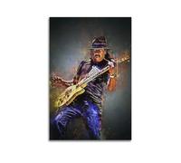 NRCKMIHRAE Guitarist Carlos Santana Poster Poster Decorative Painting Canvas Wall Posters And Art Picture Print Modern Family Bedroom Decor Posters 20x30inch(50x75cm)