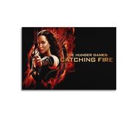 NRCKMIHRAE Hunger Games 2 Movie Poster Poster Decorative Painting Canvas Wall Posters And Art Picture Print Modern Family Bedroom Decor Posters 16x24inch(40x60cm)