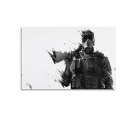 NRCKMIHRAE Rainbow Six Siege Game Poster - Canvas Wall Art - Living Room Decor - 20x30cm