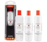 NRDHGS 1-5 pcs Everydrop EDR2RXD1 Refrigerator Filter Element - Compatible with Whirlpool Ice Water Filter 2, Everydrop Element W10413645A, WRF989SDAB, High Efficiency Filtration(3 PCS)