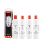 NRDHGS 1-5 pcs Everydrop EDR2RXD1 Refrigerator Filter Element - Compatible with Whirlpool Ice Water Filter 2, Everydrop Element W10413645A, WRF989SDAB, High Efficiency Filtration(4pcs)