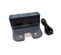 NRDHGS Compatible with ECOVACS original charging base CH1822, T8/T8+/T9+/N8+/N8 Pro/T9 AIVI series, robot vacuum cleaner charging base, automatic recharge accessories(Dock and EU Cable)