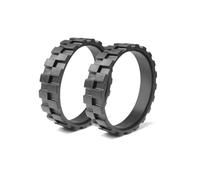 NRDHGS Compatible with the entire iRobot Roomba range! Replacement tyres for the 500, 600 and i7 series, one pair of tyres + front castors, mandatory!z(2 pcs)